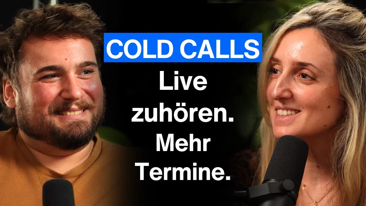 Live Mithören in der Kaltakquise So hebst du Qualität & Termine